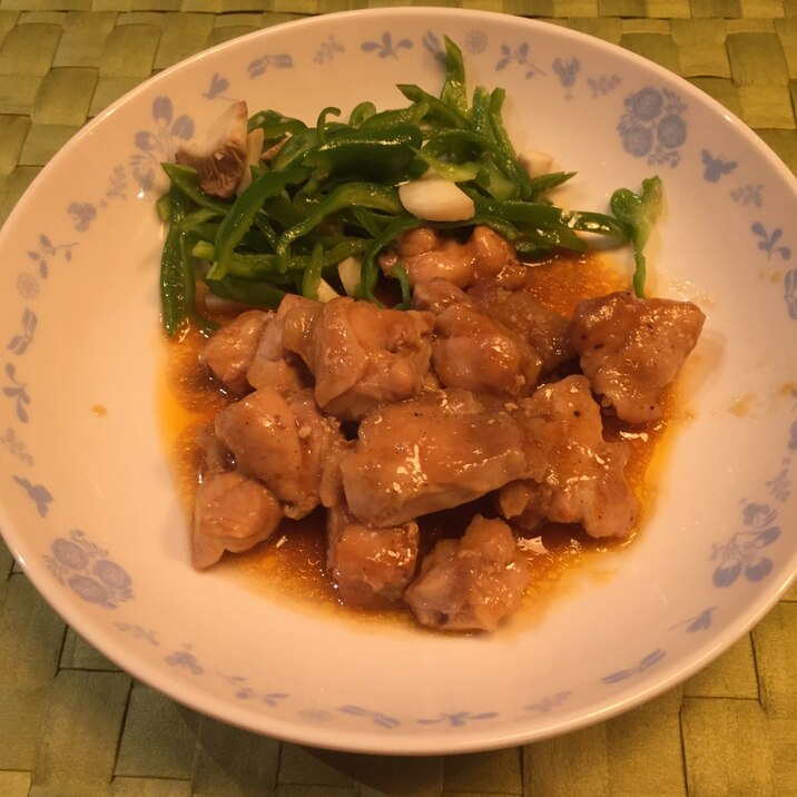 鶏肉のケチャップ煮